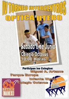 IV Torneo Inter-centros Optica Utebo.<br />Fotografía: CB Juventud Utebo