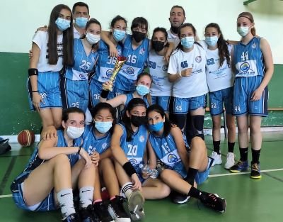 CB. OCTAVUS CADETE FEMENINO Subcampeonas de Liga.