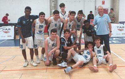 CB. OCTAVUS KJ SPALA JUNIOR TERCERA. Subcampeones de  la COPA ARAGÓN.<br />Fotografía: CB OCTAVUS