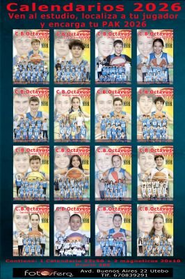 NUEVO Pack fotográfico FOTOSFERA 2026<br />Fotografía: CB OCTAVUS