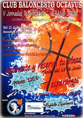 V JORNADAS TECNIFICACIÓN VERANO 2026